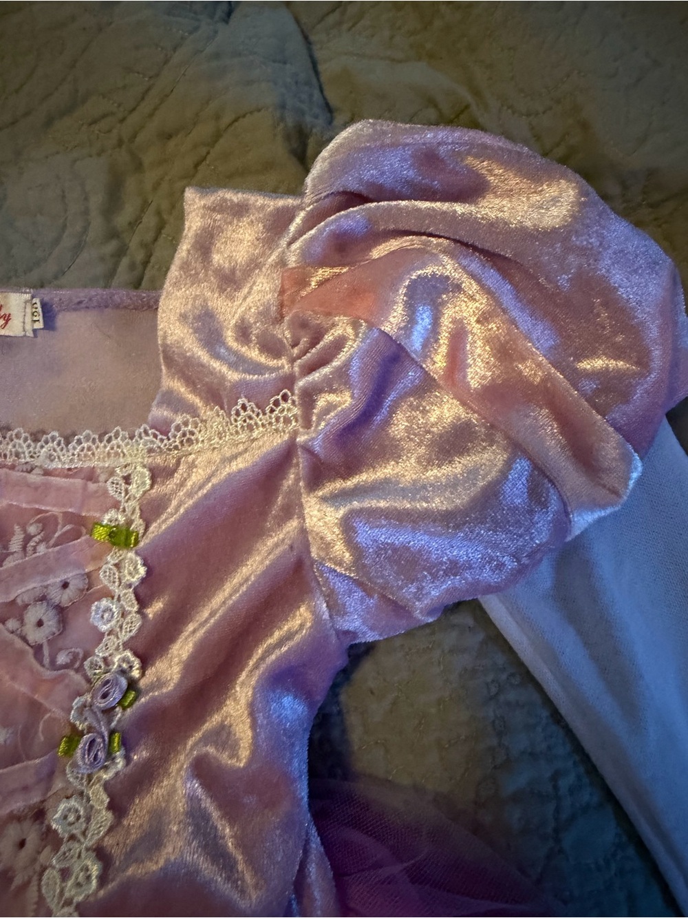 Purple Princess Tulle Cinderella-like Dress Costume - Kids - Picture 7 of 9